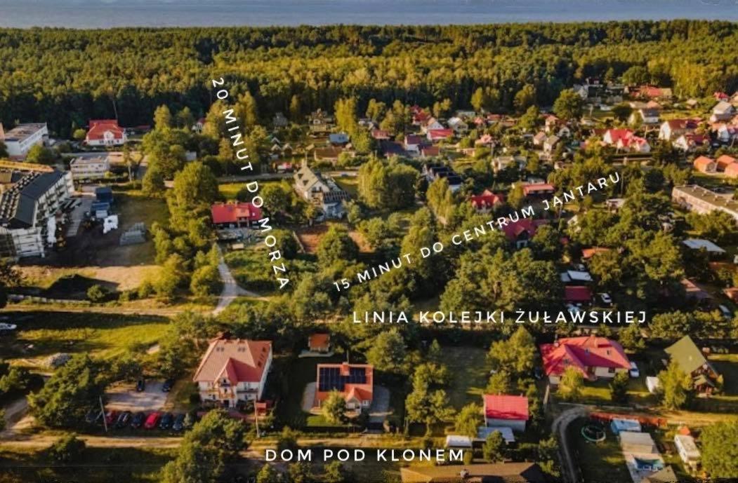 Dom Pod Klonem Villa Янтар Екстериор снимка
